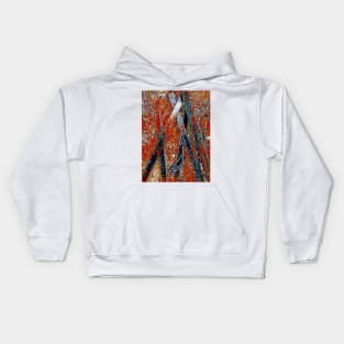 Blue Poles Firestorm Kids Hoodie